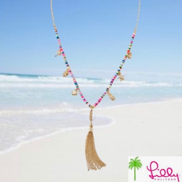Lilly Pulitzer Summer Necklace 🌴